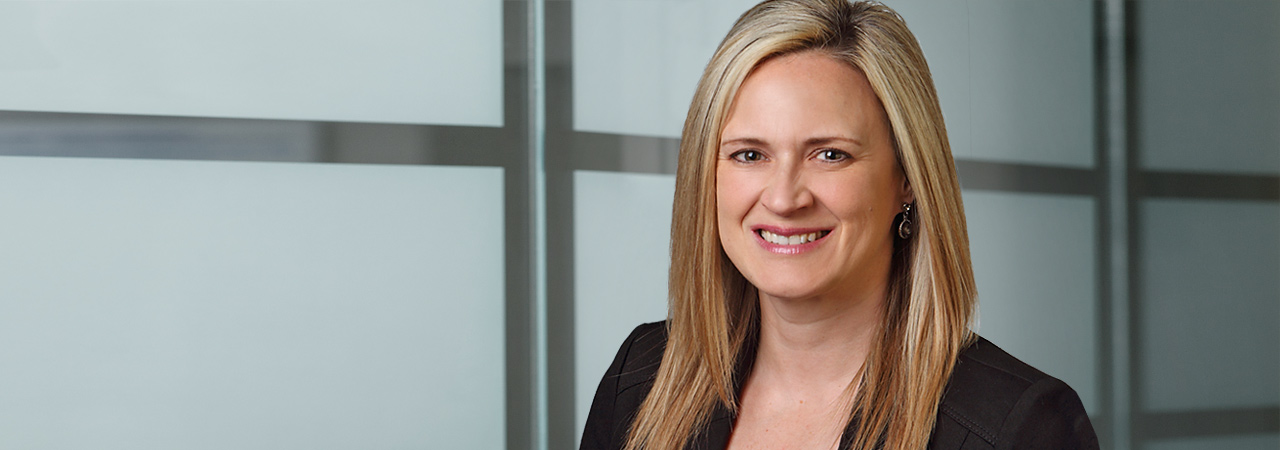 Headshot of Kathy Wojtalewicz, a registered patent agent